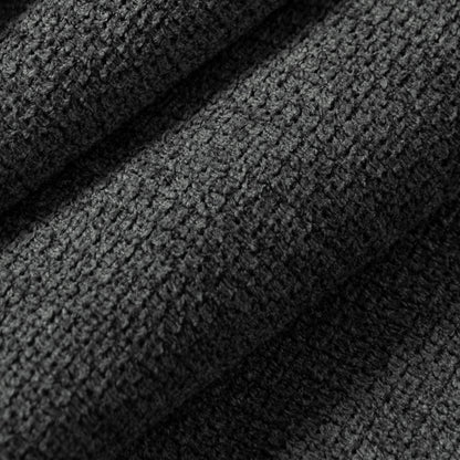 Pièce modulaire - Causeuse, partie d'un canapé sectionnel, chenille, style minimaliste, 2 couleurs, ne pas utiliser séparément