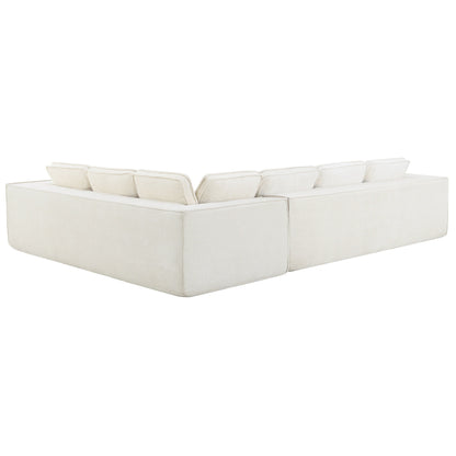 Canapé sectionnel modulaire, ensemble de canapés 6 places en chenille infroissable, combinaison gratuite 2 pièces, ensemble de canapés nuage en forme de L moderne