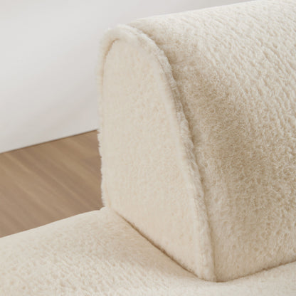 Canapé sectionnel modulaire, entièrement compressé, spacieux canapé-lit rempli de mousse pour salon, design adapté aux personnes âgées