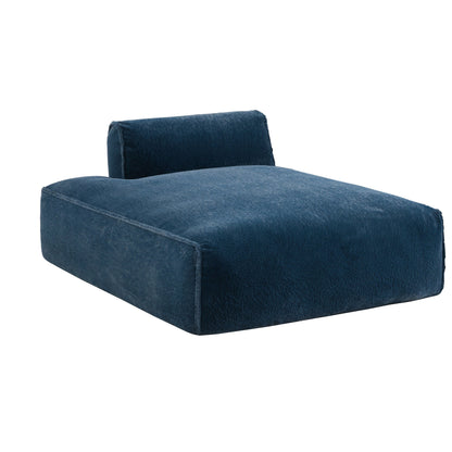 Canapé modulable, entièrement compressé, spacieux, rempli de mousse, pour salon, design adapté aux personnes âgées et aux bébés