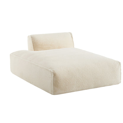 Canapé modulable, entièrement compressé, spacieux, rempli de mousse, pour salon, design adapté aux personnes âgées et aux bébés