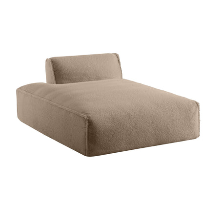 Canapé modulable, entièrement compressé, spacieux, rempli de mousse, pour salon, design adapté aux personnes âgées et aux bébés