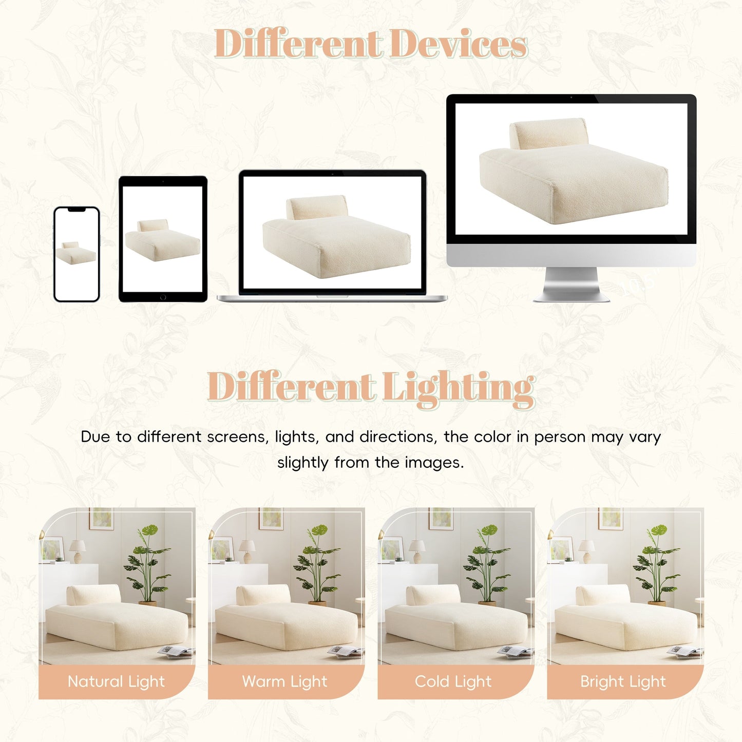 Canapé modulable, entièrement compressé, spacieux, rempli de mousse, pour salon, design adapté aux personnes âgées et aux bébés