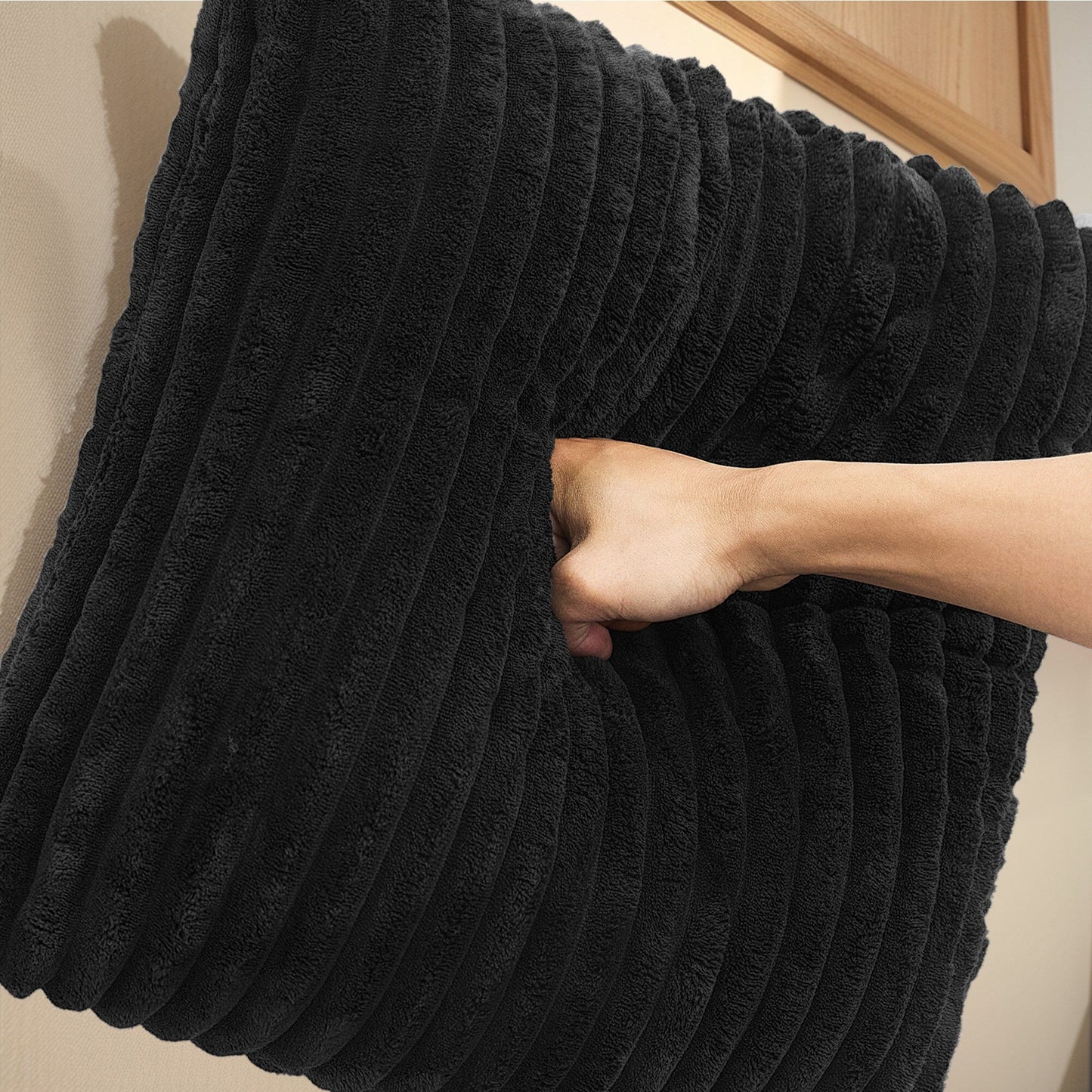 Canapé sectionnel modulaire en U 4 places avec chaise longue réversible pour salon et chambre à coucher