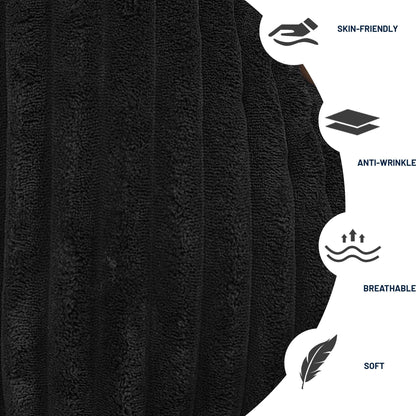 Canapé sectionnel modulaire en U 4 places avec chaise longue réversible pour salon et chambre à coucher