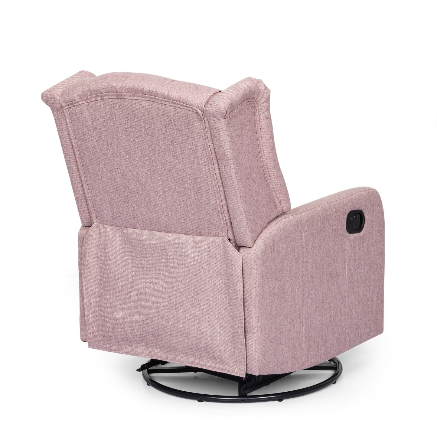 Fauteuil inclinable pivotant capitonné contemporain Mohaven par Christopher Knight Home