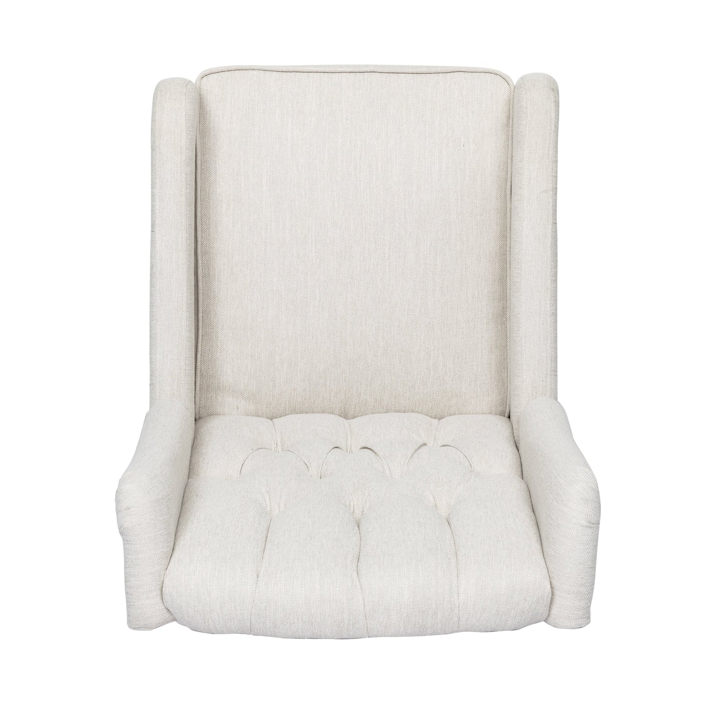 Fauteuil inclinable pivotant capitonné contemporain Mohaven par Christopher Knight Home