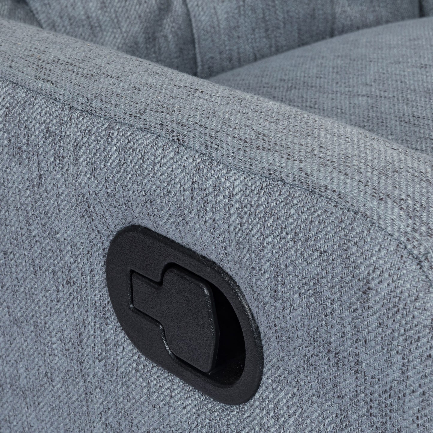 Fauteuil inclinable pivotant capitonné contemporain Mohaven par Christopher Knight Home