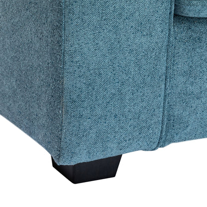 Canapé 3 places rembourré Montague Cozy Duo par Christopher Knight Home