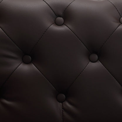 Canapé moderne en velours Morden Fort avec capitonnage à boutons, cadre en bois massif et pieds en fer