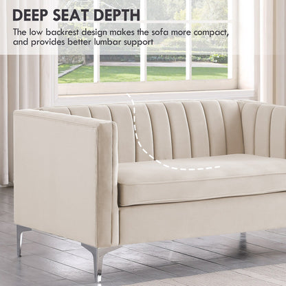 Canapé d'appoint rembourré Morden Fort pour salon