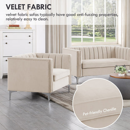 Canapé d'appoint rembourré Morden Fort pour salon