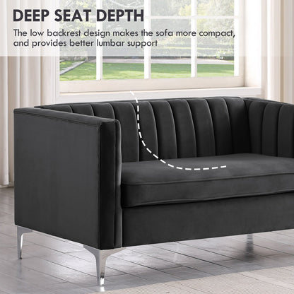 Canapé d'appoint rembourré Morden Fort pour salon