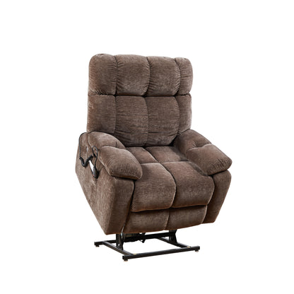 Fauteuil inclinable motorisé pour personnes âgées, position infinie, inclinable à 180° avec massage thermique