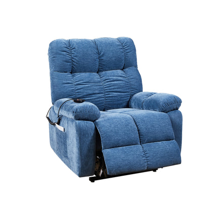 Fauteuil inclinable motorisé avec coussin d'air massant et chauffage lombaire