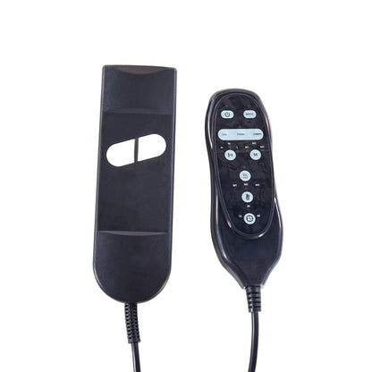 Fauteuil inclinable pivotant motorisé avec massage à 8 points et chauffage