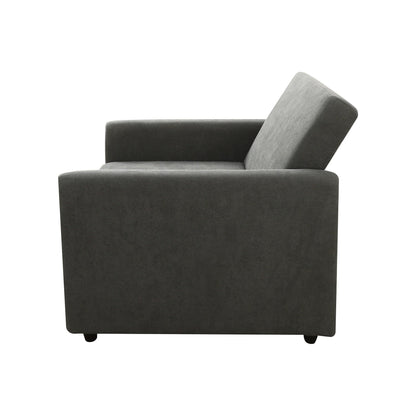 Canapé-lit pliable multifonction en tissu