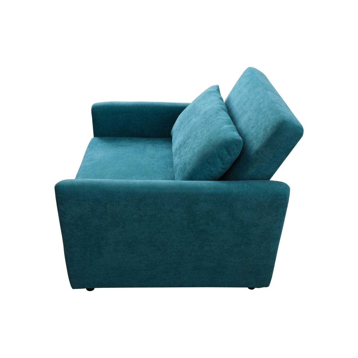 Canapé-lit pliable multifonction en tissu