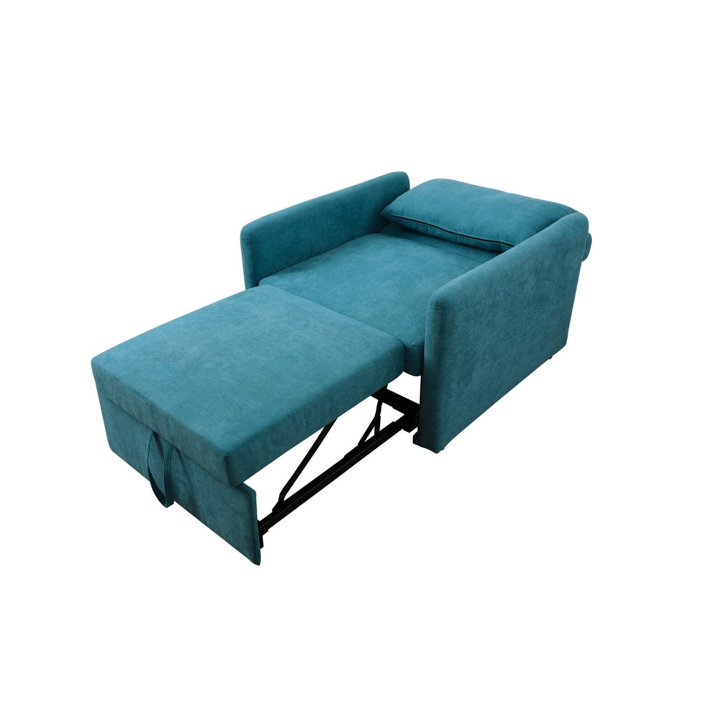 Canapé-lit pliable multifonction en tissu