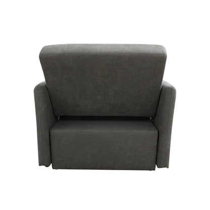 Canapé-lit pliable multifonction en tissu