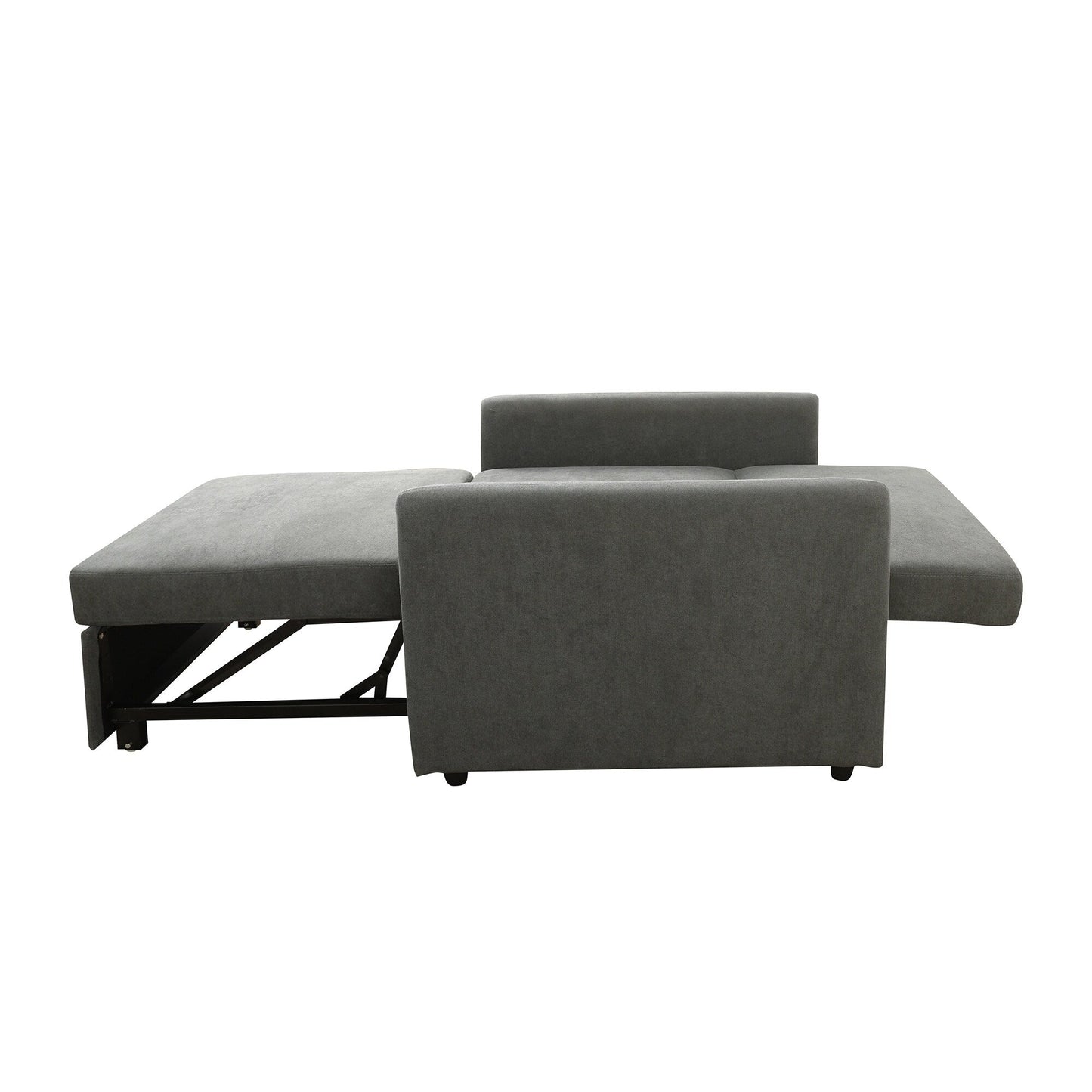 Canapé-lit pliable multifonction en tissu