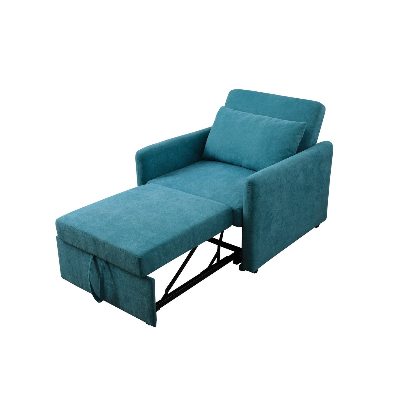 Canapé-lit pliable multifonction en tissu