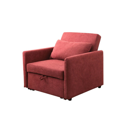 Canapé-lit pliable multifonction en tissu