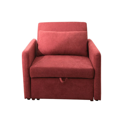 Canapé-lit pliable multifonction en tissu