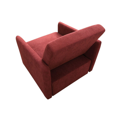 Canapé-lit pliable multifonction en tissu