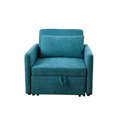 Canapé-lit pliable multifonction en tissu