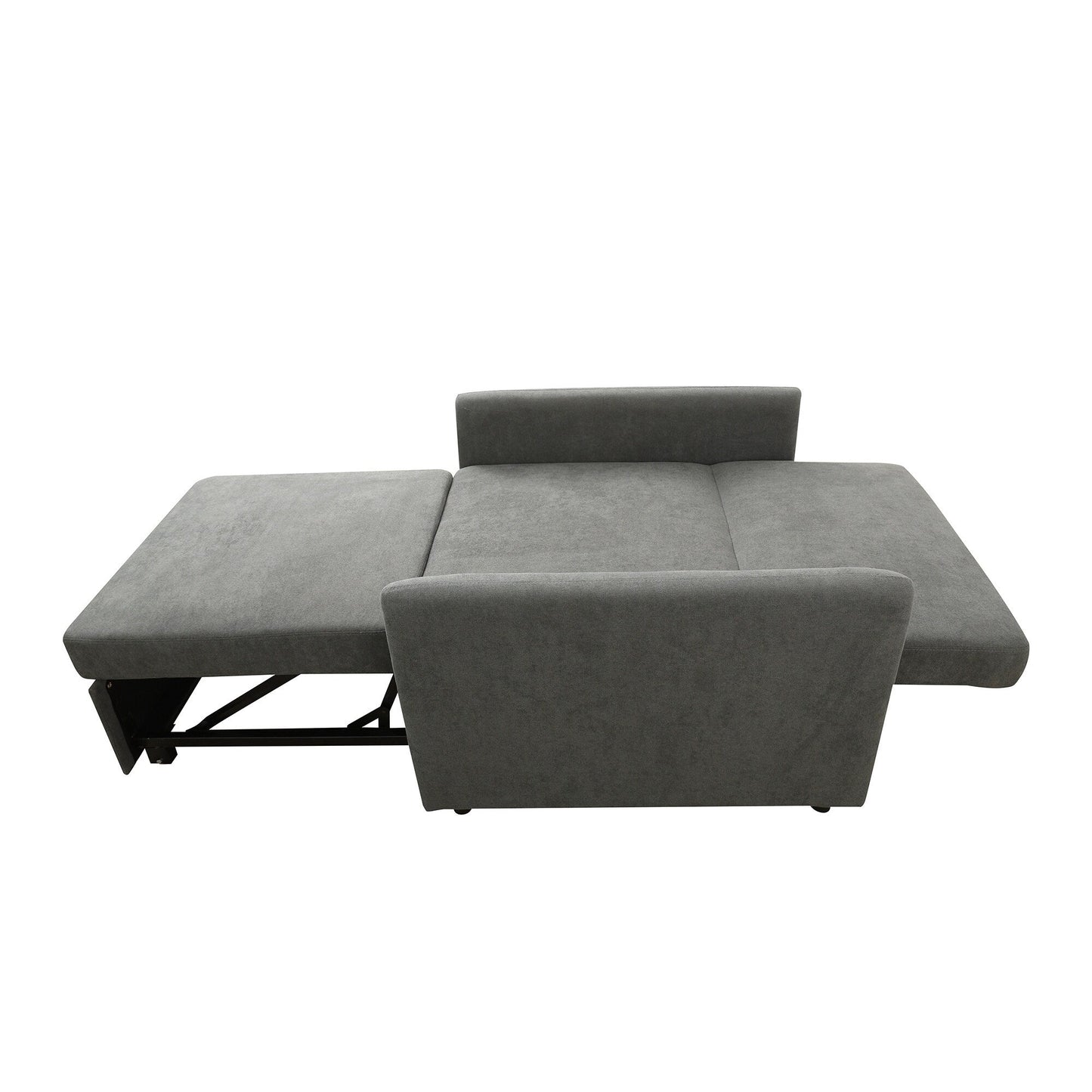 Canapé-lit pliable multifonction en tissu