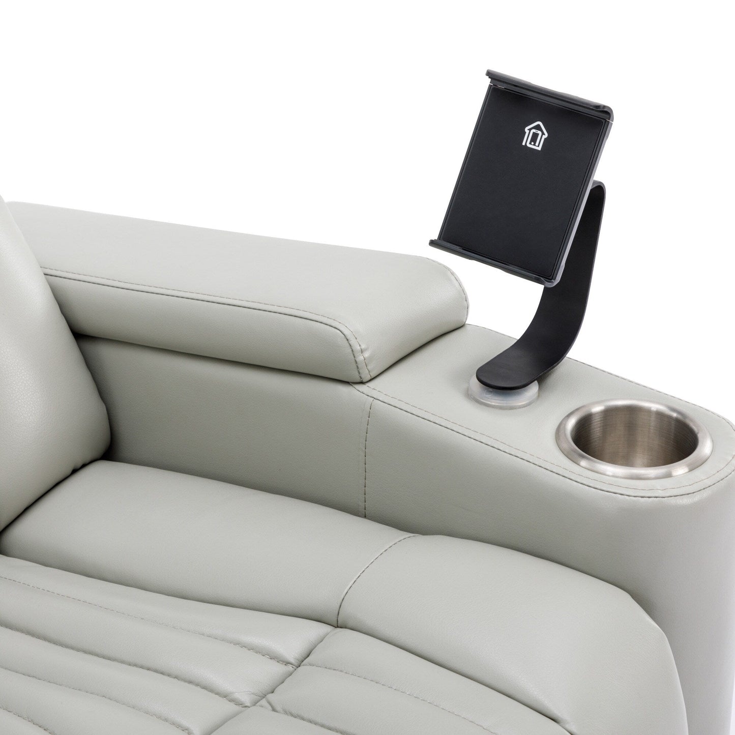 Fauteuil inclinable électrique multifonctionnel pivotant à 270° pour home cinéma
