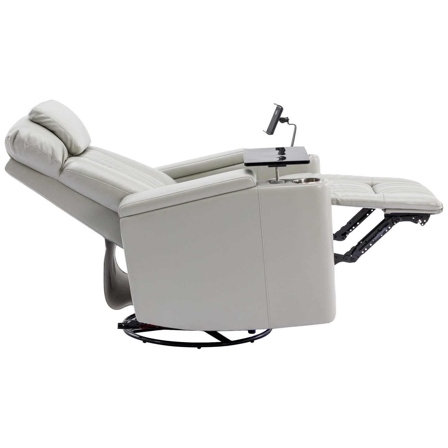 Fauteuil inclinable électrique multifonctionnel pivotant à 270° pour home cinéma