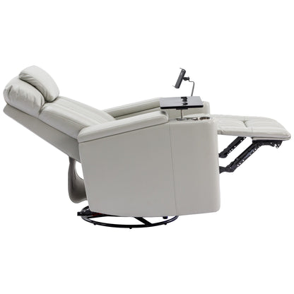 Fauteuil inclinable électrique multifonctionnel pivotant à 270° pour home cinéma
