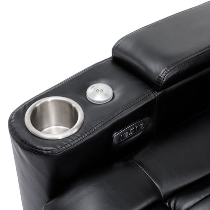 Fauteuil inclinable électrique multifonctionnel pivotant à 270° pour home cinéma