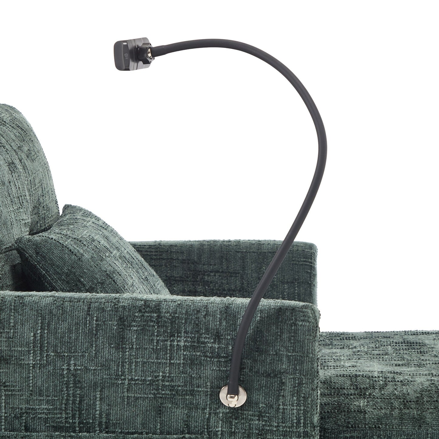 Canapé inclinable multifonction pour personne paresseuse, dossier de rangement avec support pour téléphone portable, fauteuil de loisirs simple en chenille