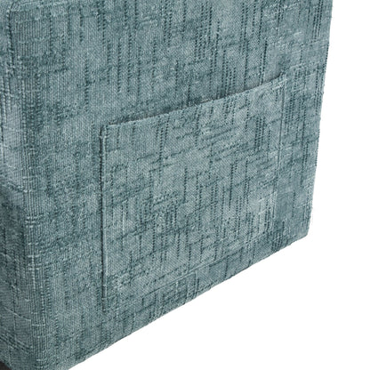 Canapé inclinable multifonction pour personne paresseuse, dossier de rangement avec support pour téléphone portable, fauteuil de loisirs simple en chenille