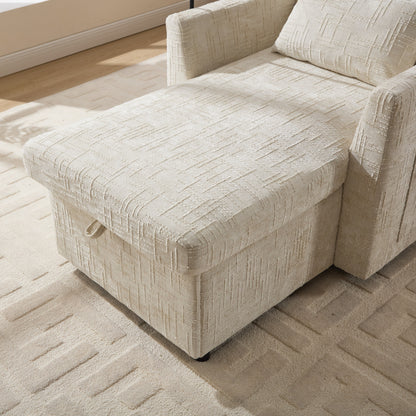 Canapé inclinable multifonction pour personne paresseuse, dossier de rangement avec support pour téléphone portable, fauteuil de loisirs simple en chenille