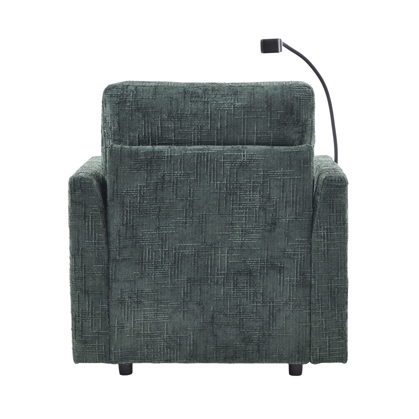 Canapé inclinable multifonction pour personne paresseuse, dossier de rangement avec support pour téléphone portable, fauteuil de loisirs simple en chenille