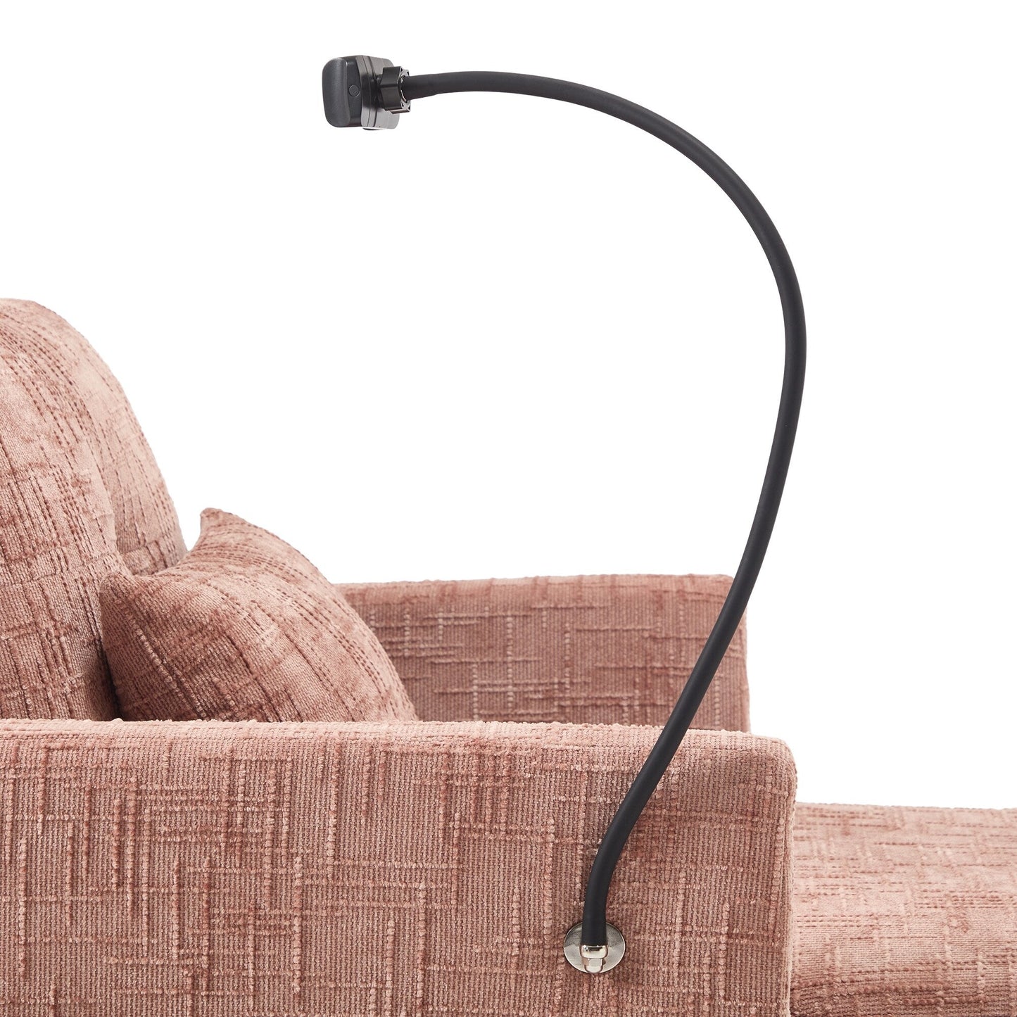 Canapé inclinable multifonction pour personne paresseuse, dossier de rangement avec support pour téléphone portable, fauteuil de loisirs simple en chenille