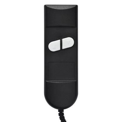 Fauteuil inclinable électrique bleu marine pour personnes âgées avec angles réglables, poche latérale et télécommande