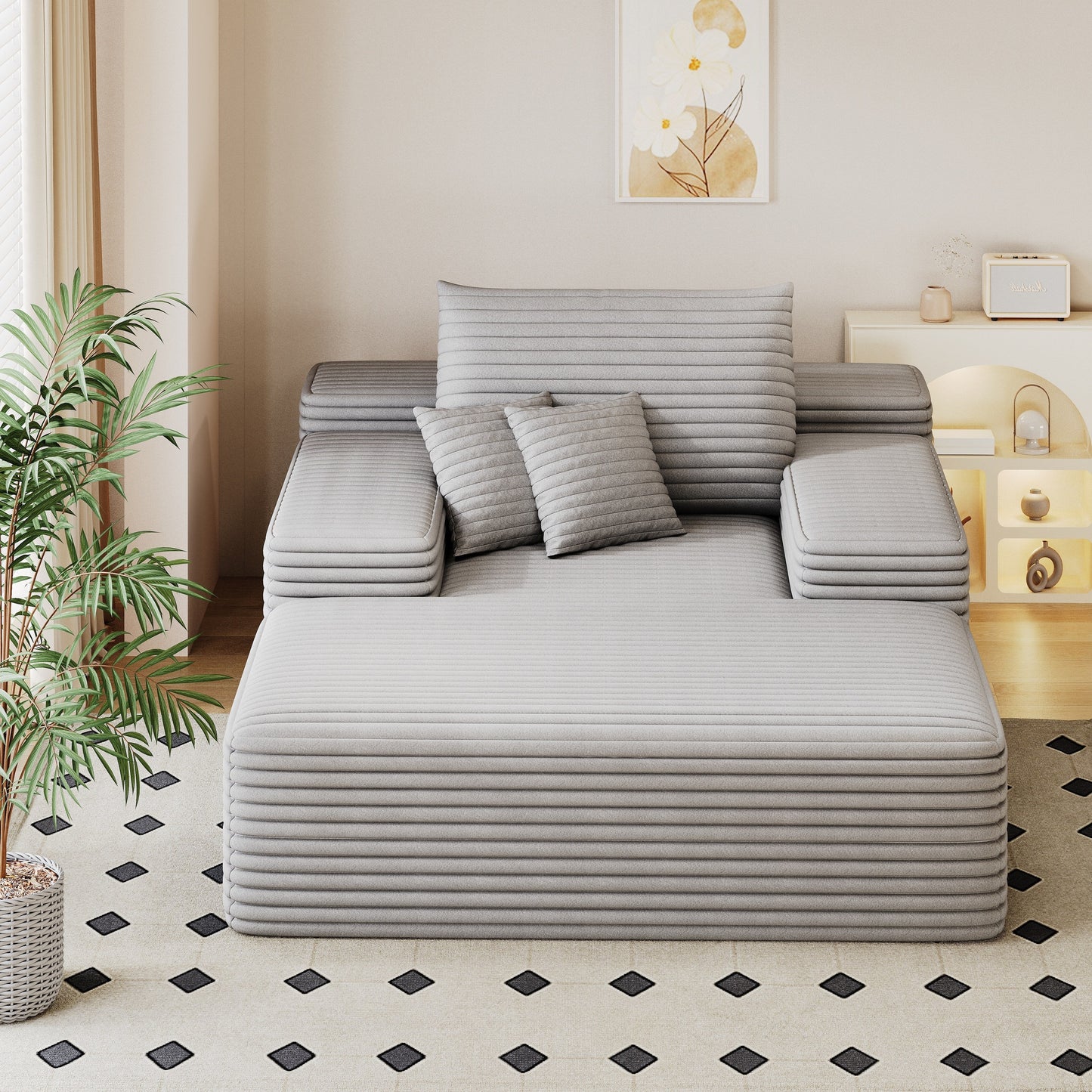 Canapé-lit rembourré surdimensionné Nebula, canapé-lit rembourré Cloud Sofas Canapés pour une lecture confortable et une détente