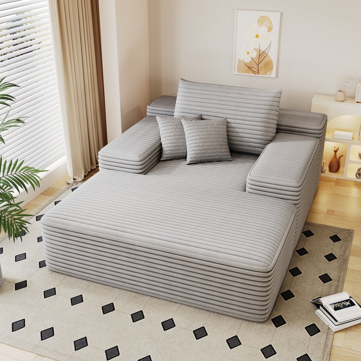 Canapé-lit rembourré surdimensionné Nebula, canapé-lit rembourré Cloud Sofas Canapés pour une lecture confortable et une détente