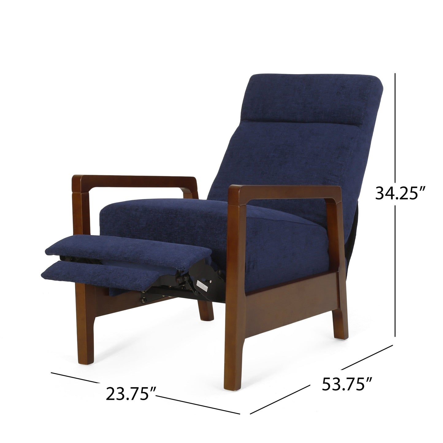 Fauteuil inclinable à dossier cascade Neihart par Christopher Knight Home