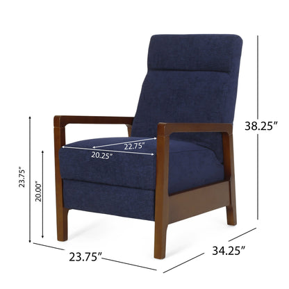 Fauteuil inclinable à dossier cascade Neihart par Christopher Knight Home