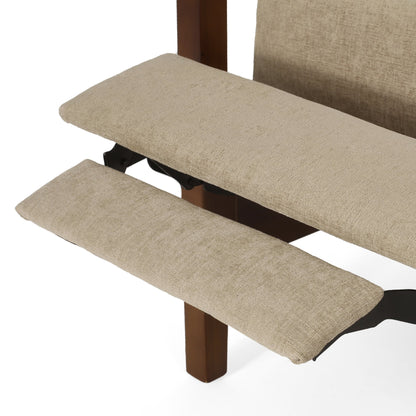 Fauteuil inclinable à dossier cascade Neihart par Christopher Knight Home