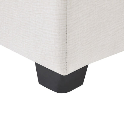 Canapé modulaire moderne en forme de L Nestfair, ensemble de canapés sectionnels 5 places en chenille avec 2 oreillers inclus