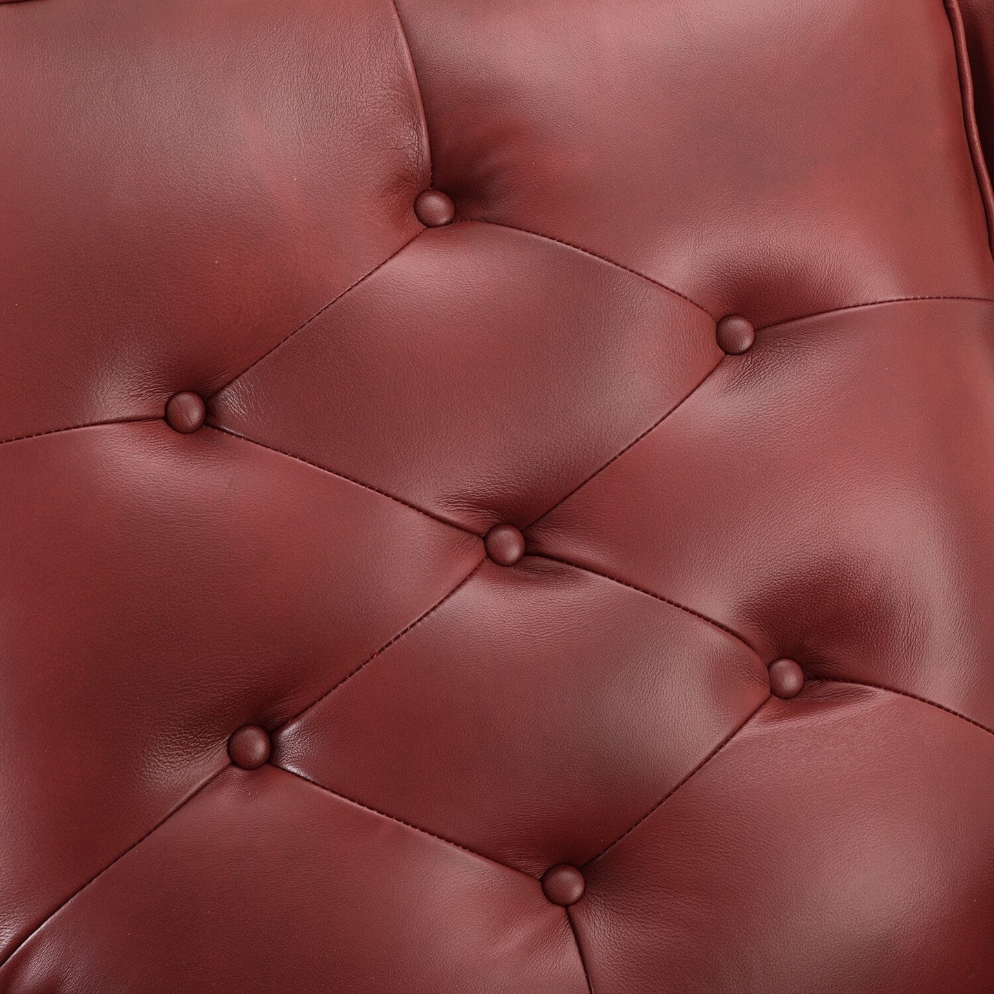 Fauteuil inclinable Nestor Mid-Century en cuir véritable avec pieds en bois massif par HULALA HOME