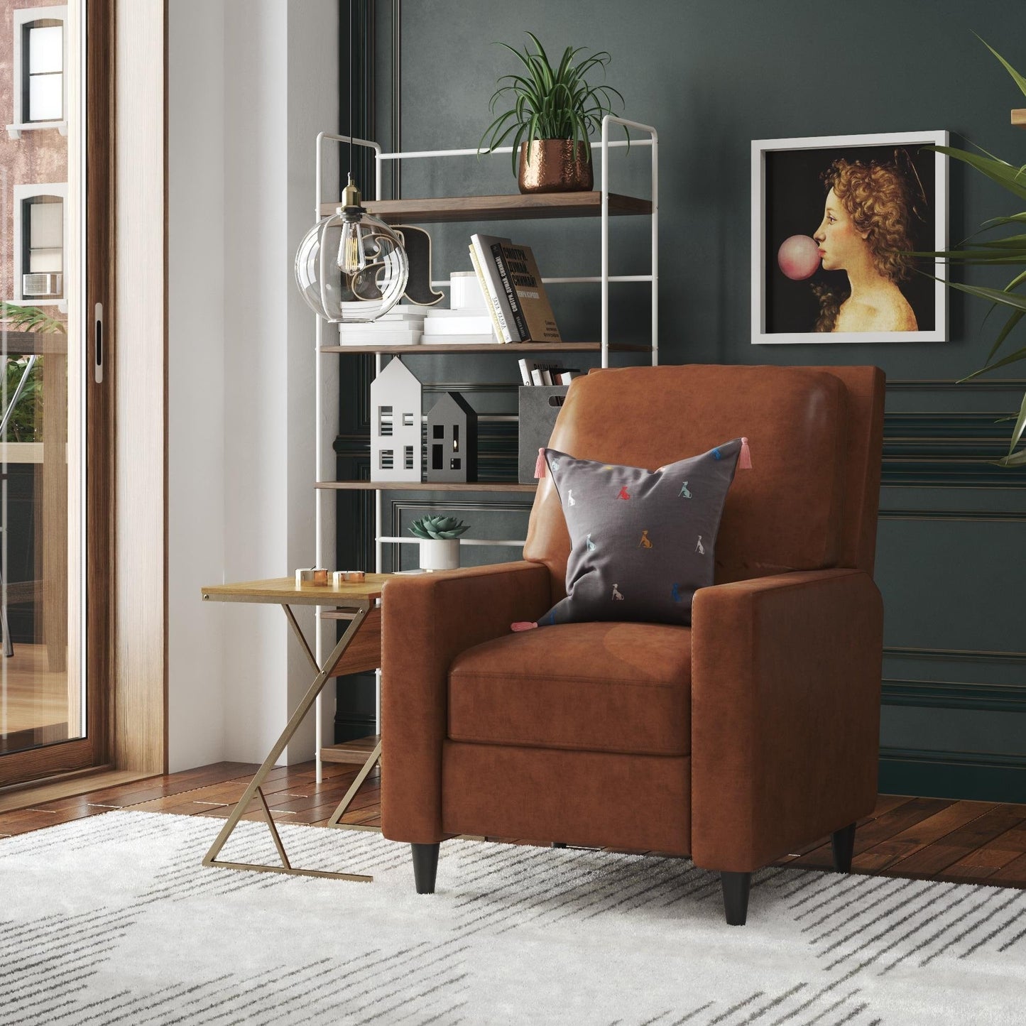 Le fauteuil inclinable Novogratz Lana