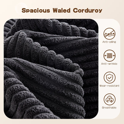 Canapé méridienne OVIOS Pit Stripes sans assemblage requis